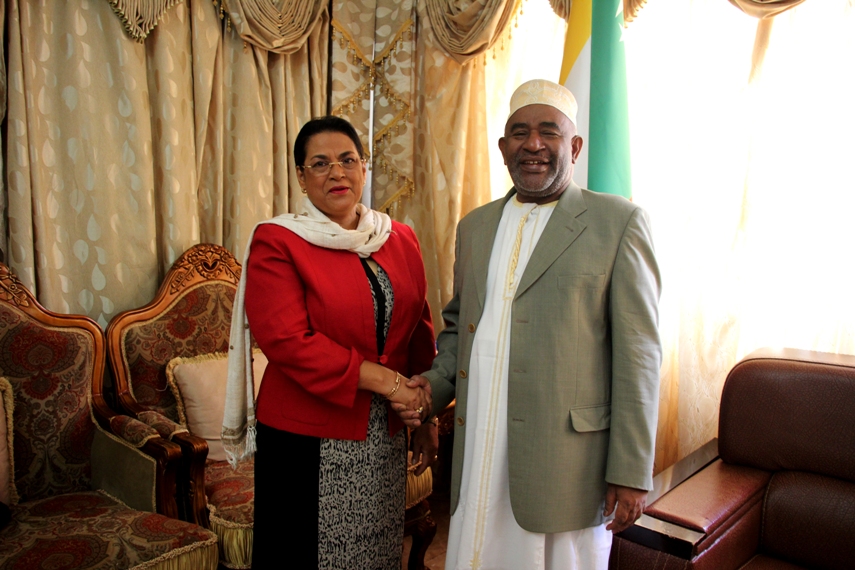 L’envoyée spéciale de l’OIF a été reçue à Beit Salam